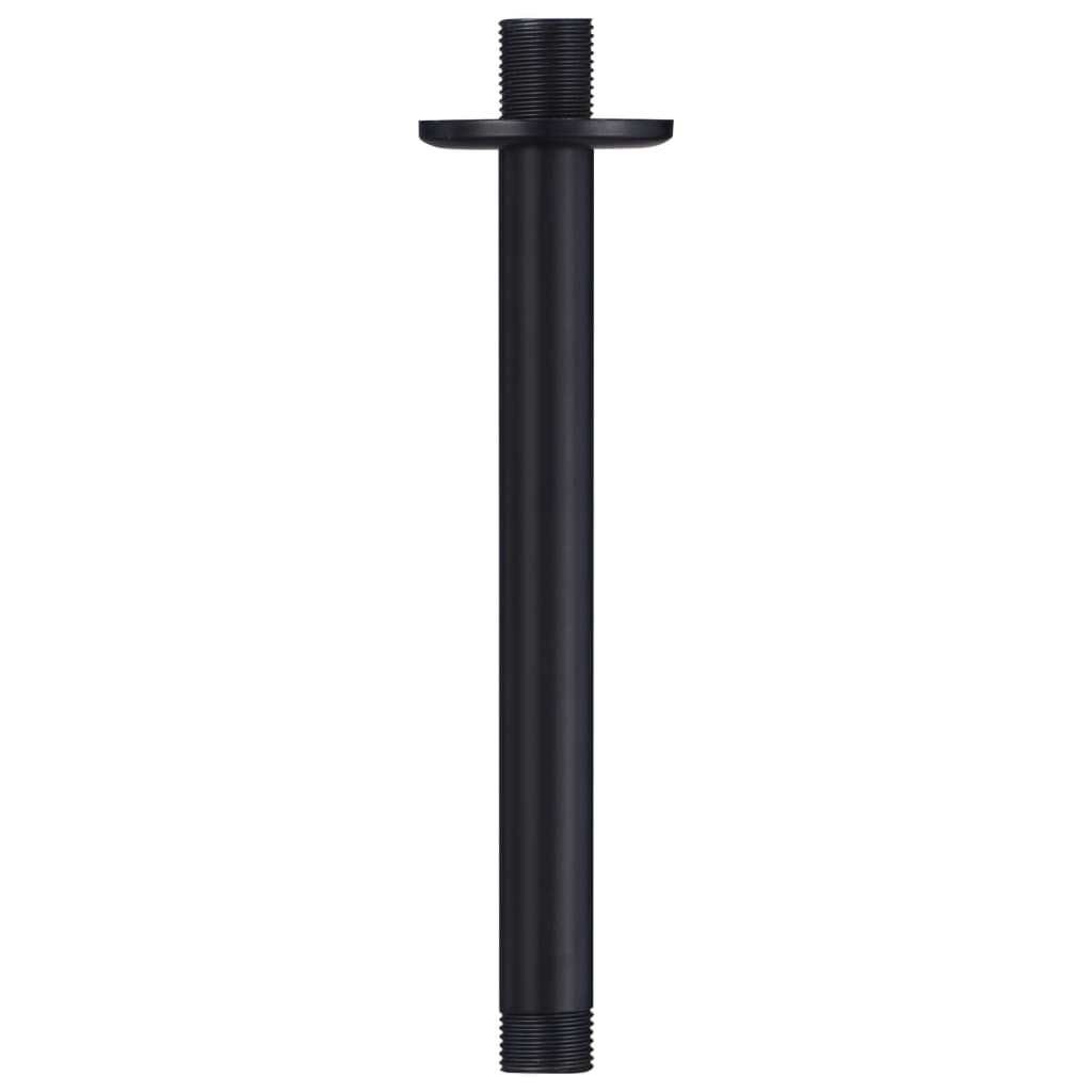Duscharm Rund Edelstahl 201 Schwarz 20 cm