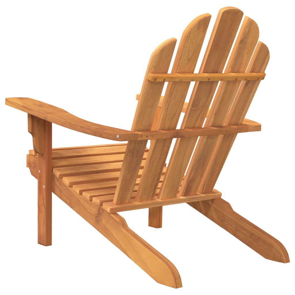 Adirondack-Gartenstühle 2 Stk. 79x95x92 cm Massivholz Teak