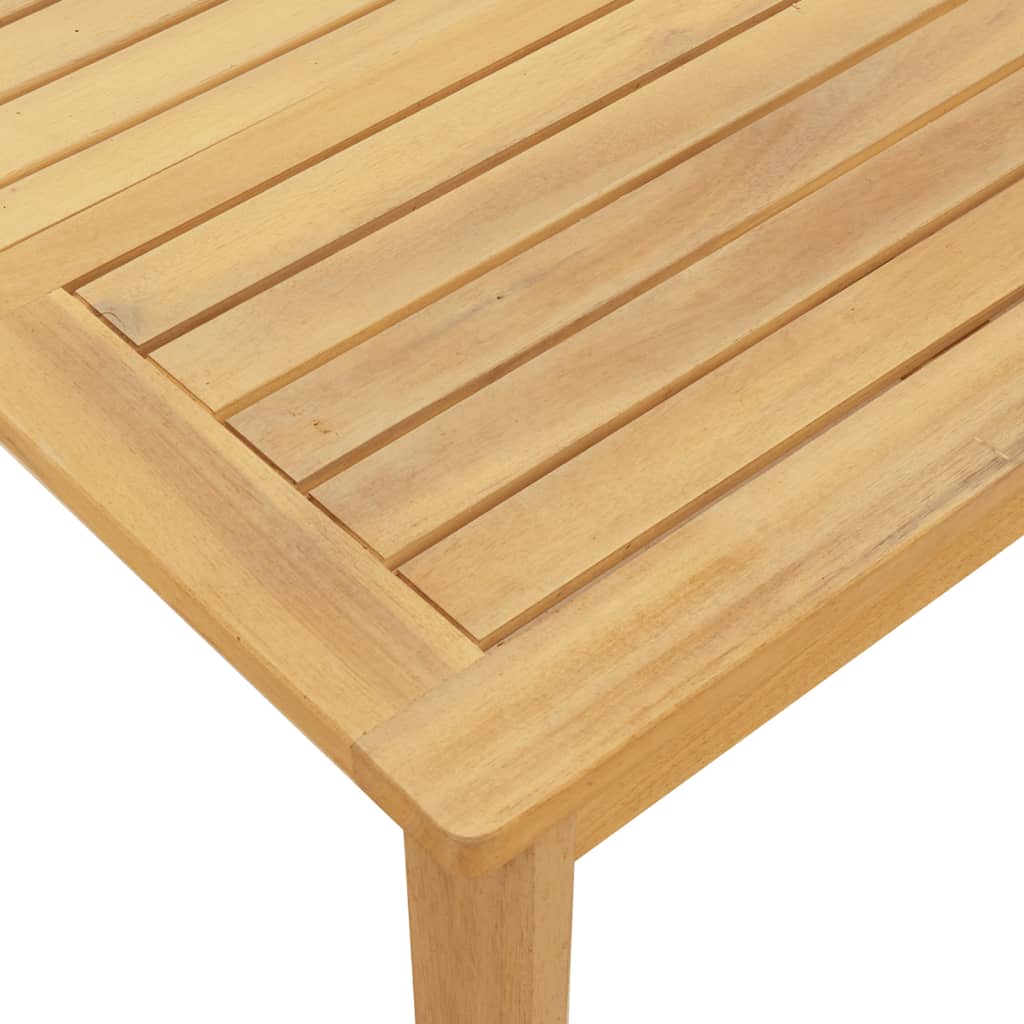 3 uds. Conjunto de sofás de jardín fabricados con palets de madera maciza de acacia.