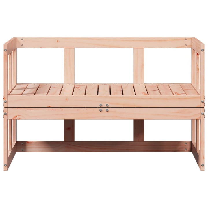 2-in-1 Gartensofa Verlängerbar Massivholz Douglasie