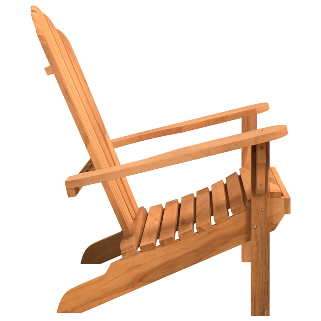 Adirondack-Gartenstuhl 77x78x95 cm Massivholz Teak