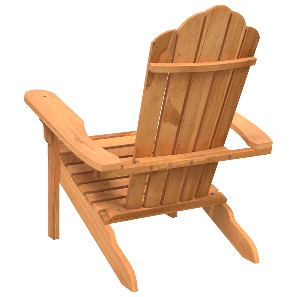 Adirondack-Gartenstuhl 77x78x95 cm Massivholz Teak