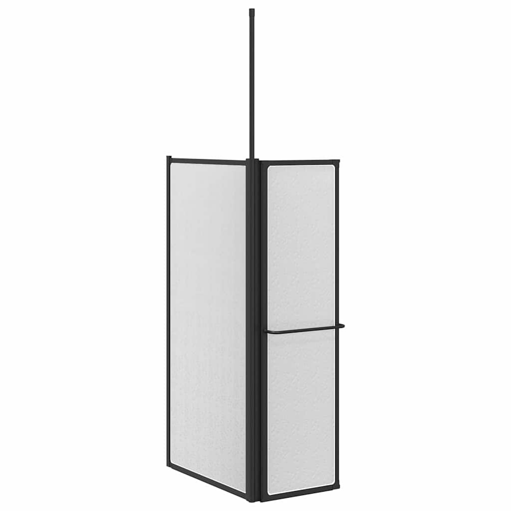 Duschwand Falten Other Schwarz 120 x 70 x 137 cm Aluminium