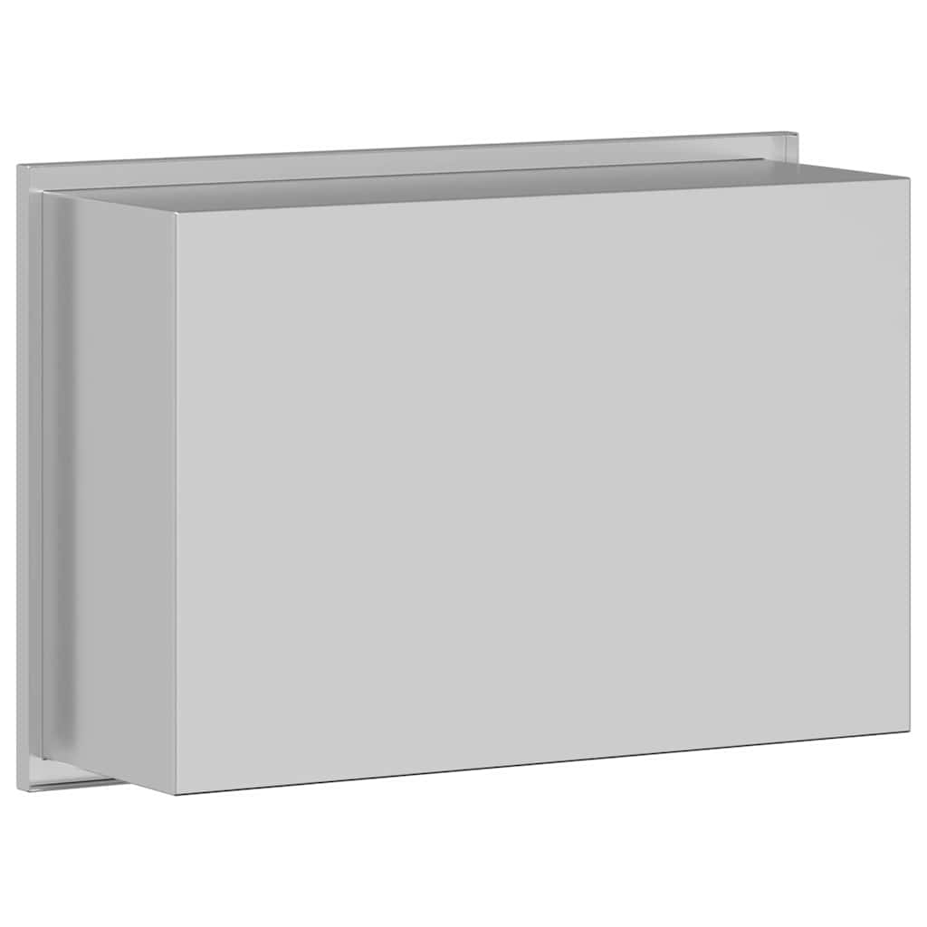 Duschnische Silber 30 x 20 x 9.5 cm Edelstahl