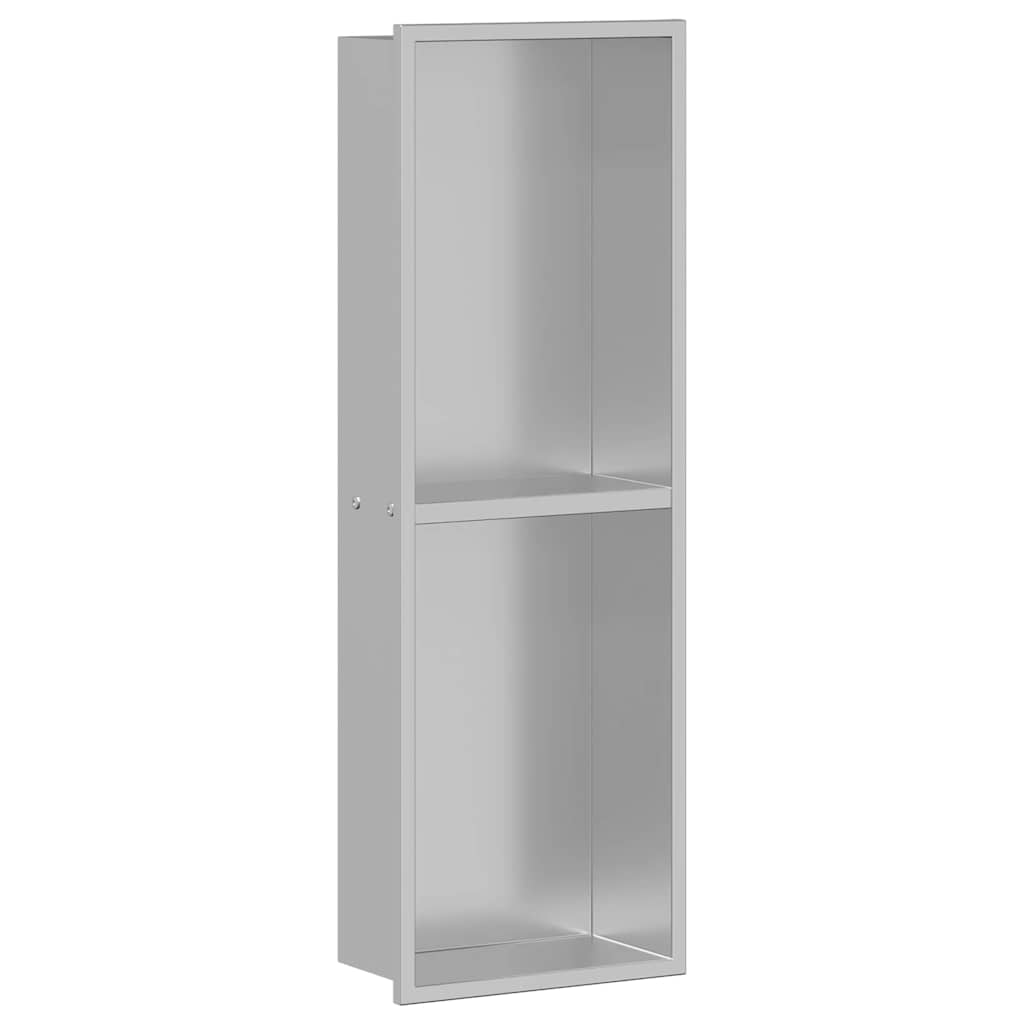 Duschnische Silber 60 x 20 x 9.5 cm Edelstahl