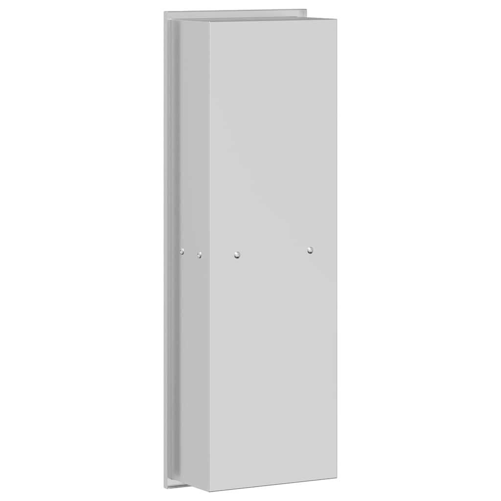 Duschnische Silber 60 x 20 x 9.5 cm Edelstahl