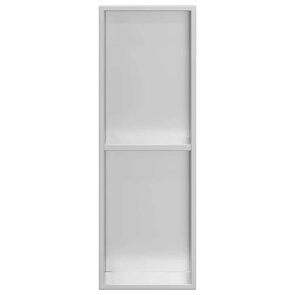 Duschnische Silber 60 x 20 x 9.5 cm Edelstahl