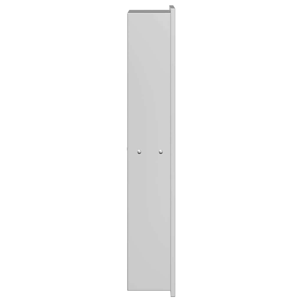 Duschnische Silber 60 x 20 x 9.5 cm Edelstahl