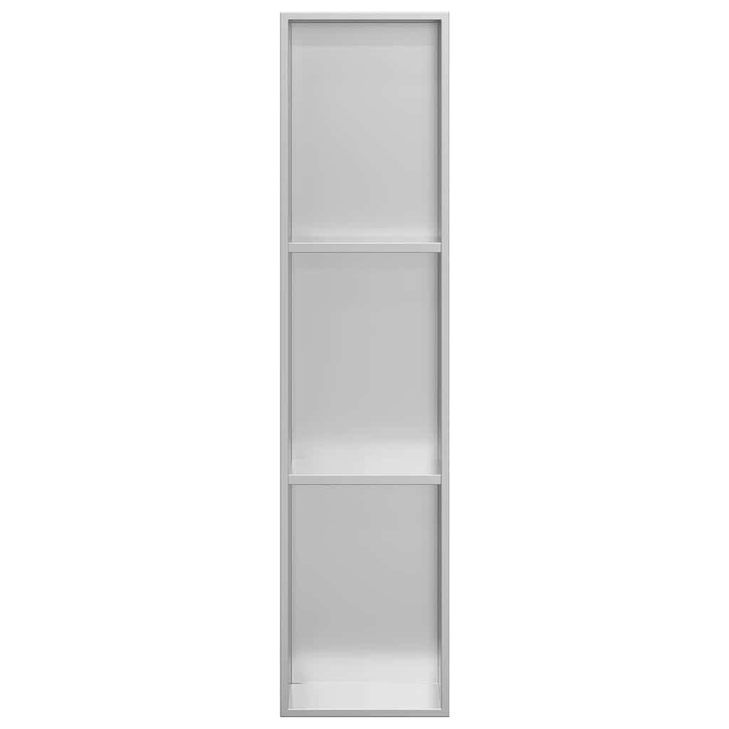 Duschnische Silber 90 x 20 x 9.5 cm Edelstahl