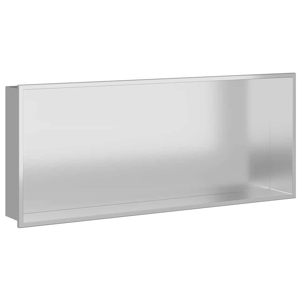 Duschnische Silber 75 x 30 x 9.5 cm Edelstahl