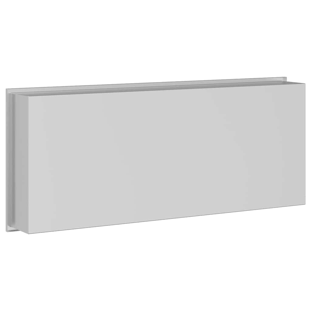 Duschnische Silber 75 x 30 x 9.5 cm Edelstahl
