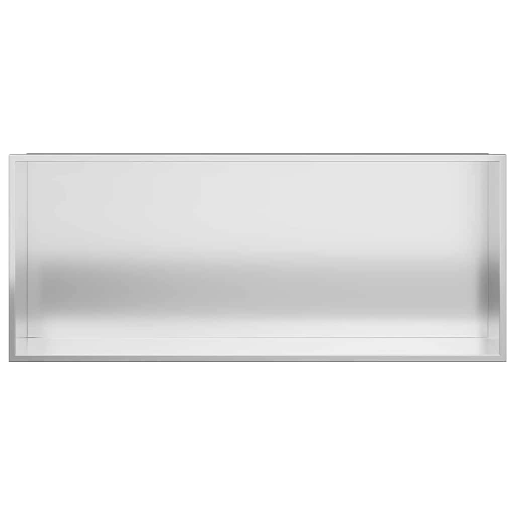 Duschnische Silber 75 x 30 x 9.5 cm Edelstahl