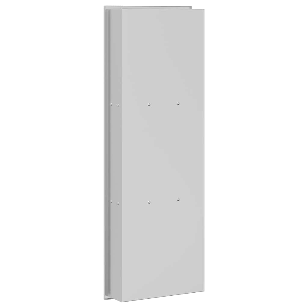 Duschnische Silber 90 x 30 x 9.5 cm Edelstahl