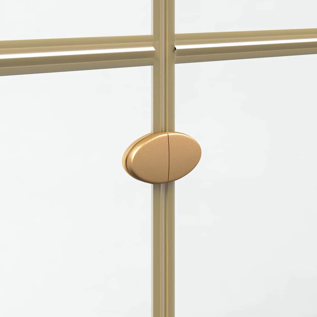 Walk-in Duschwand Sonstiges Golden und Transparent 70 x 190 cm