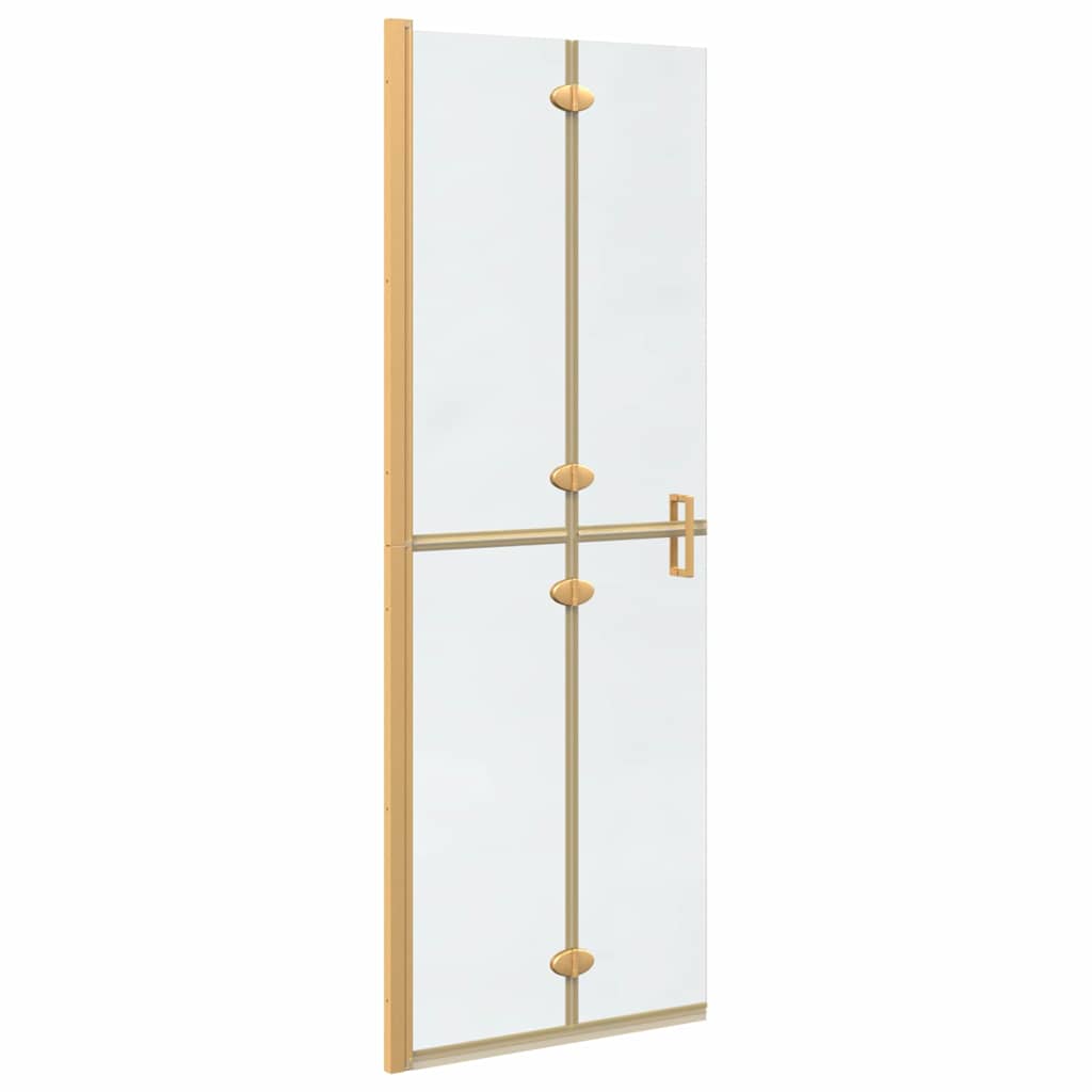 Walk-in Duschwand Sonstiges Golden und Transparent 70 x 190 cm