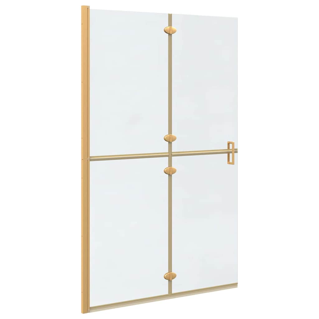 Walk-in Duschwand Sonstiges Golden und Transparent 120 x 190 cm