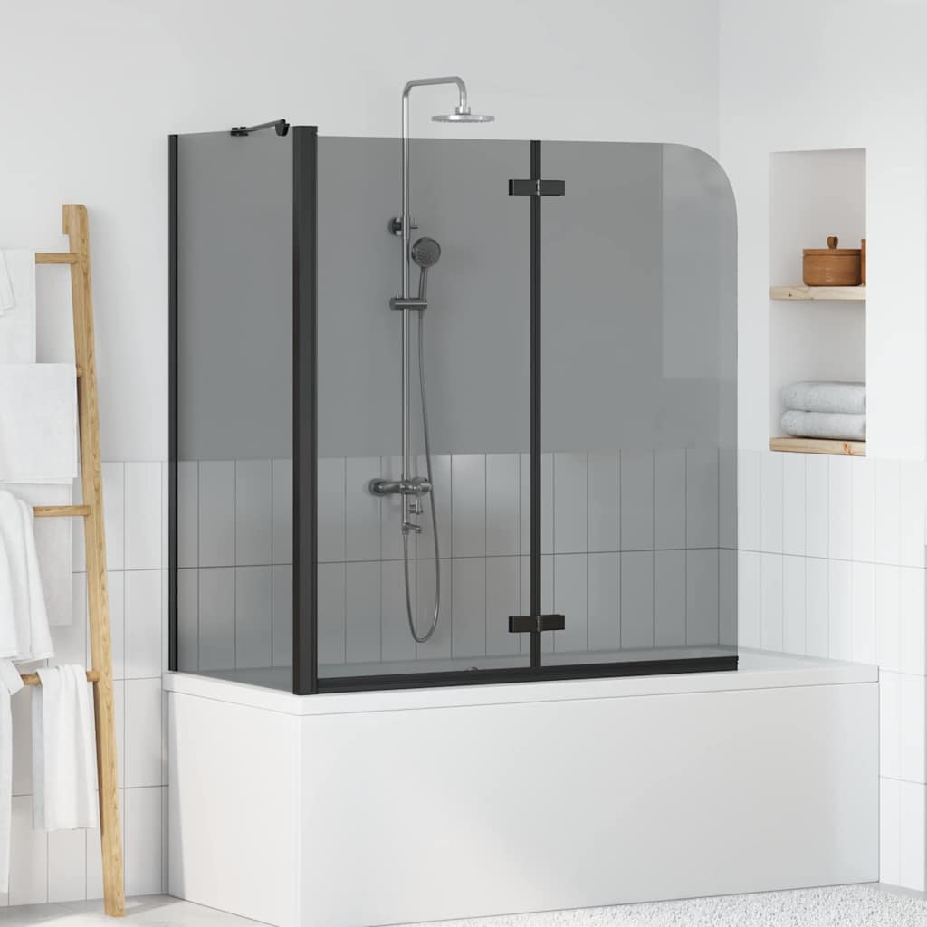 Shower enclosure black 120 x 68 x 130 cm
