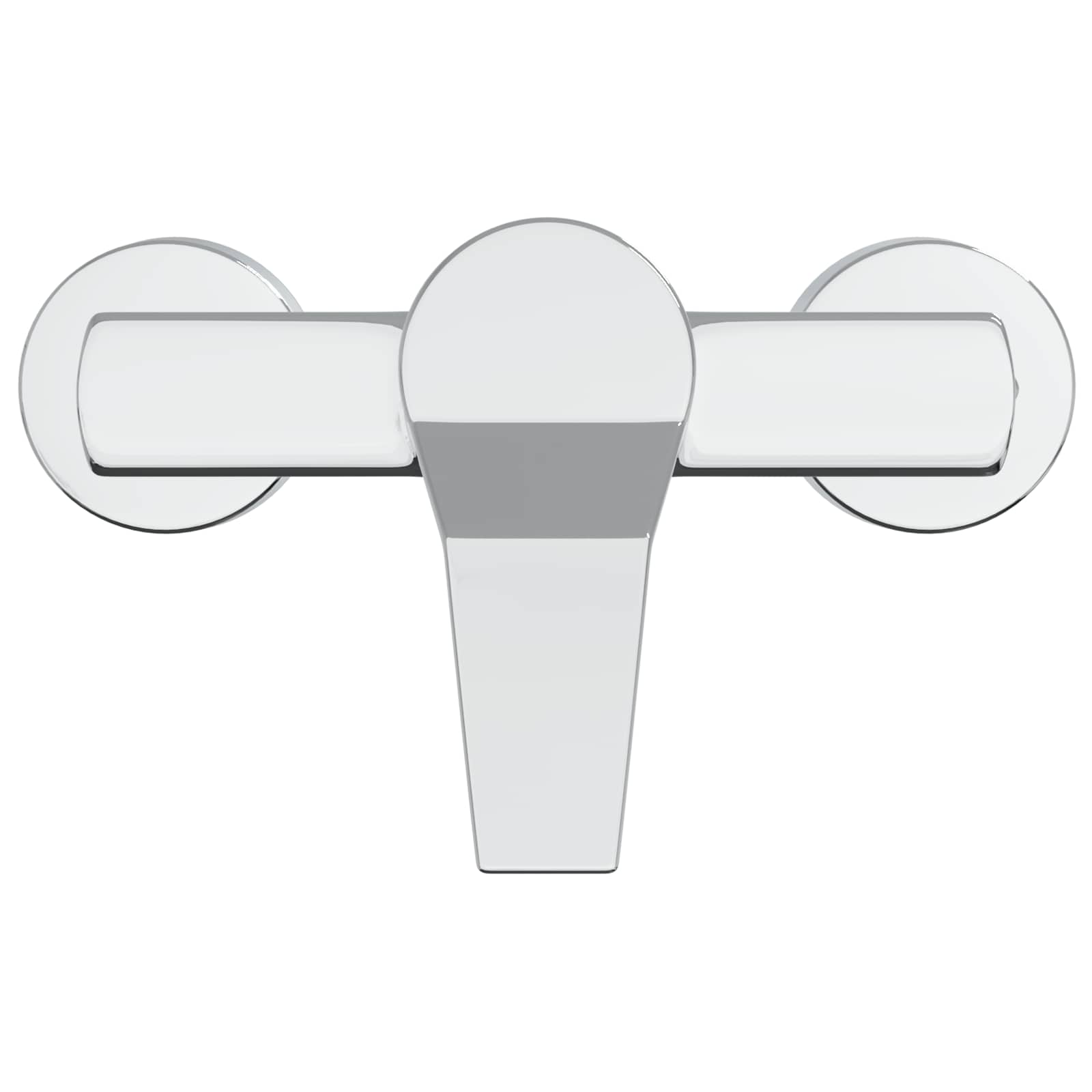 Chrome shower mixer G 1/2 inch brass