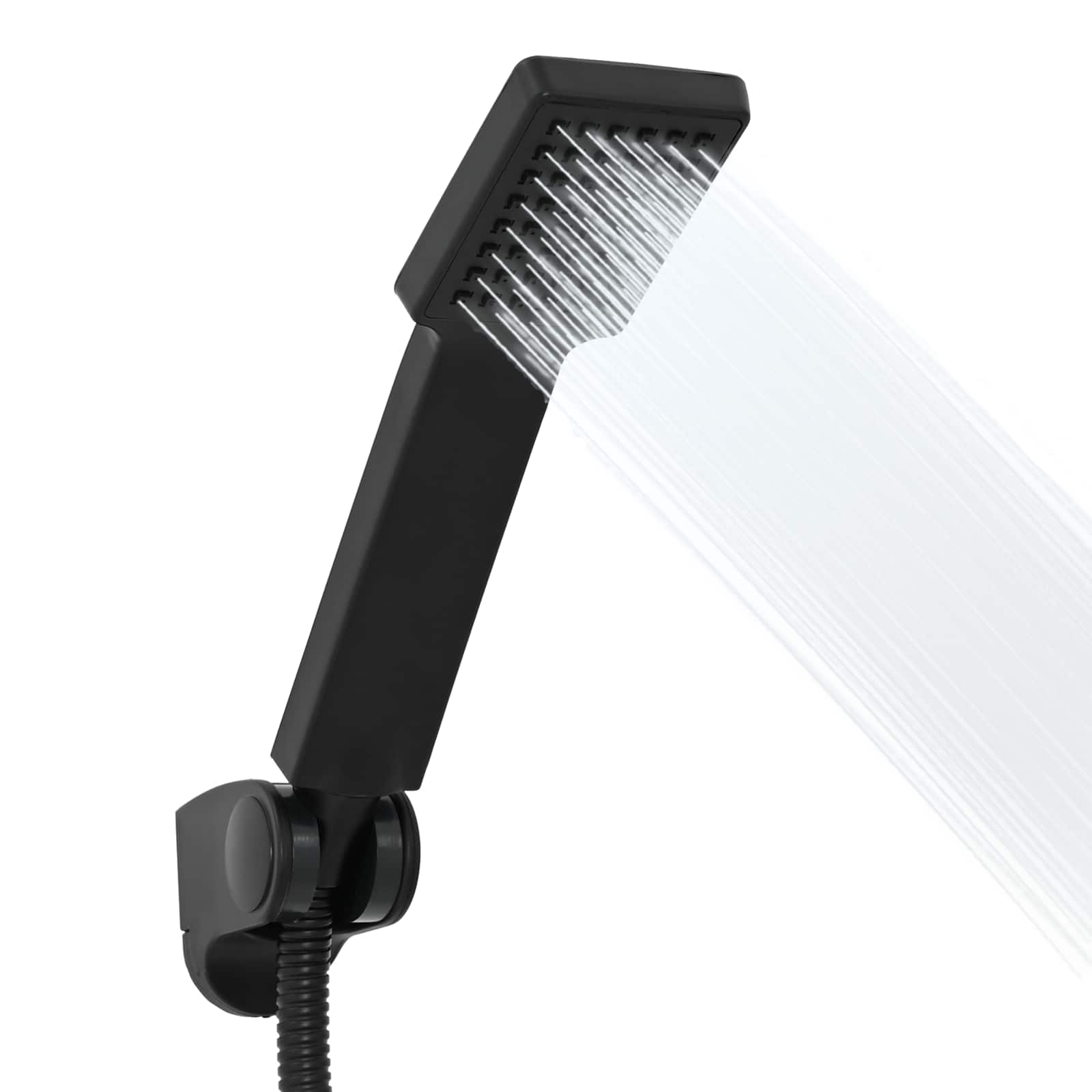 Duschkopf Set Schwarz G 1 / 2 Zoll