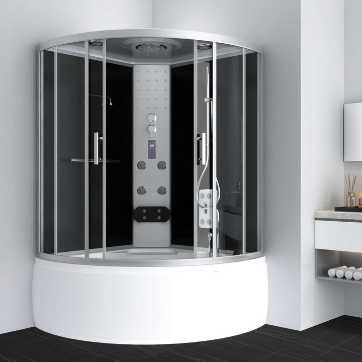 Complete shower cubicle combination SALSA 120x120x227 cm
