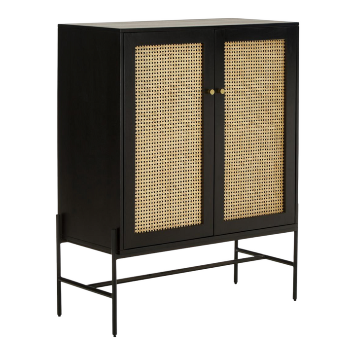 Highboard Kesia with Viennese weave
