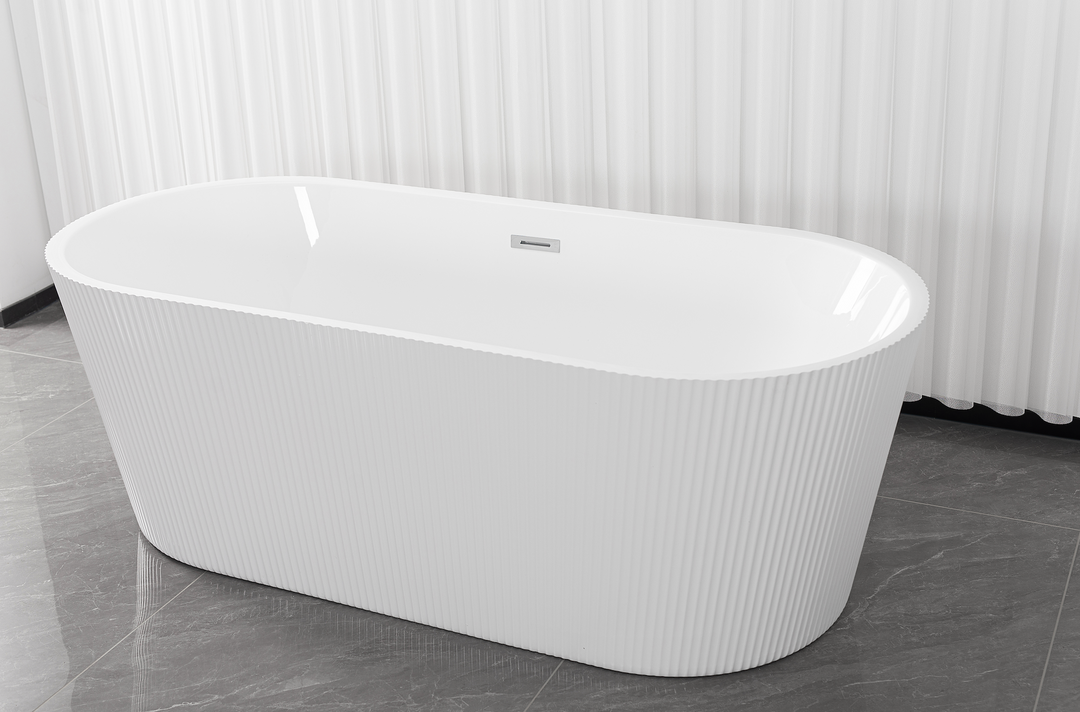 Freistehende Badewanne RENO 170x75x58 cm