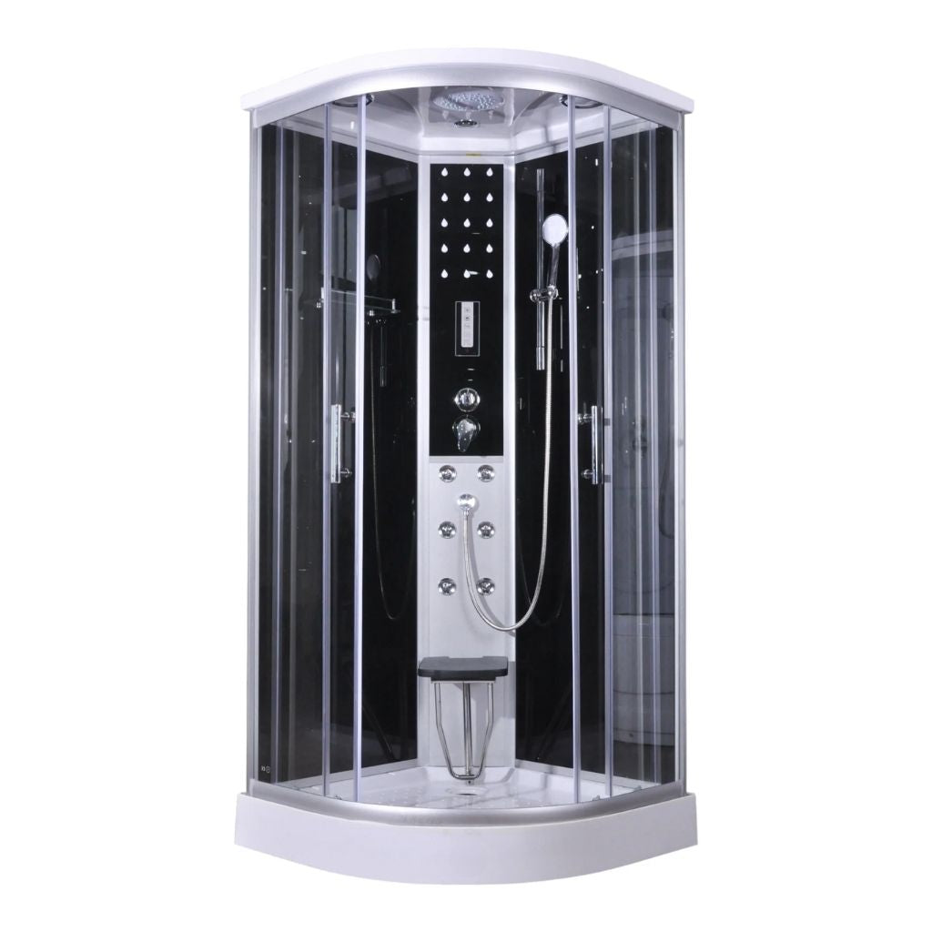 Complete shower cubicle COMFORT with quick assembly 100 x 100 x 215 cm