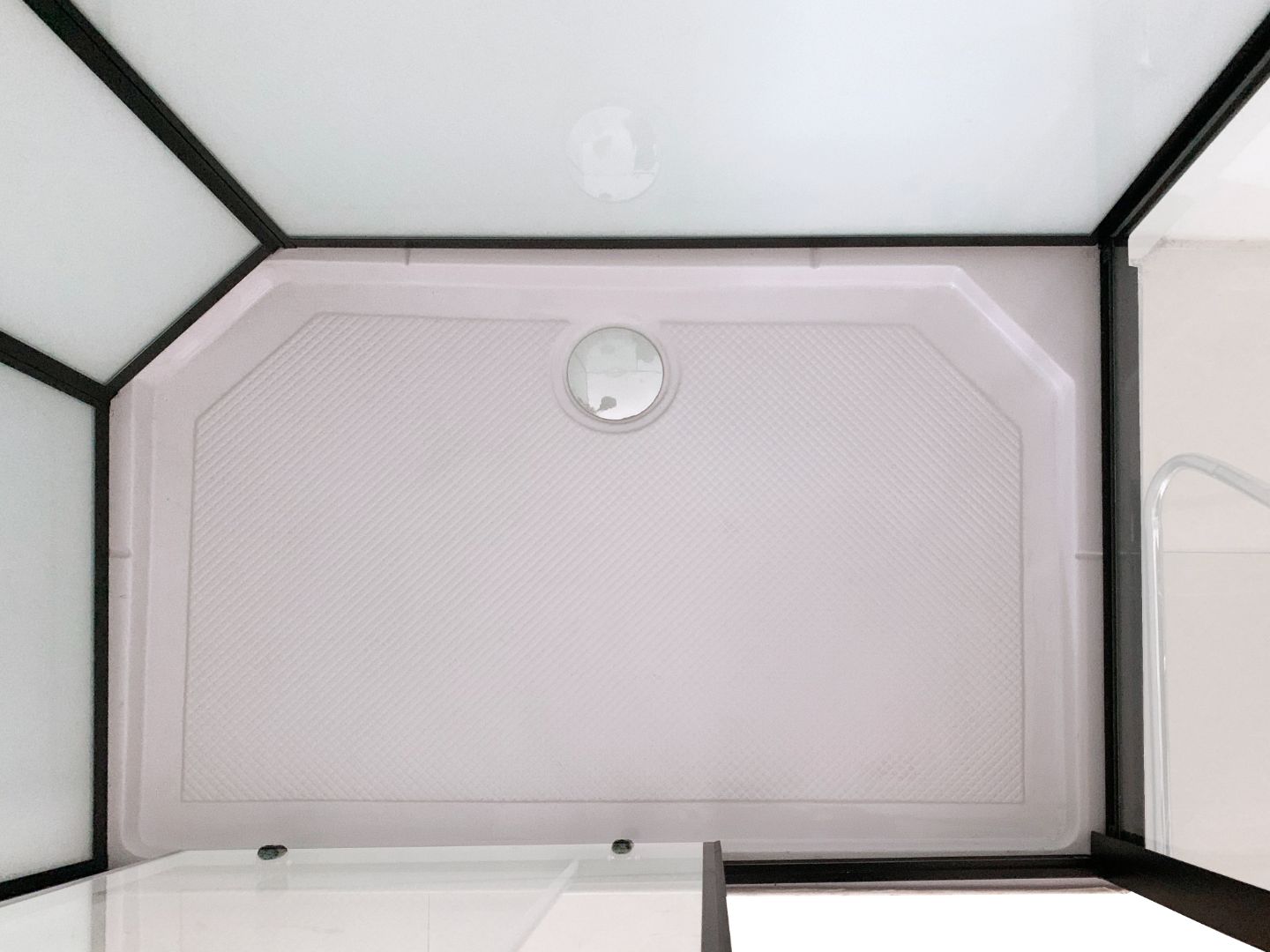 Complete shower cubicle EPIC 3 with quick assembly 80 x 120 x 235 cm