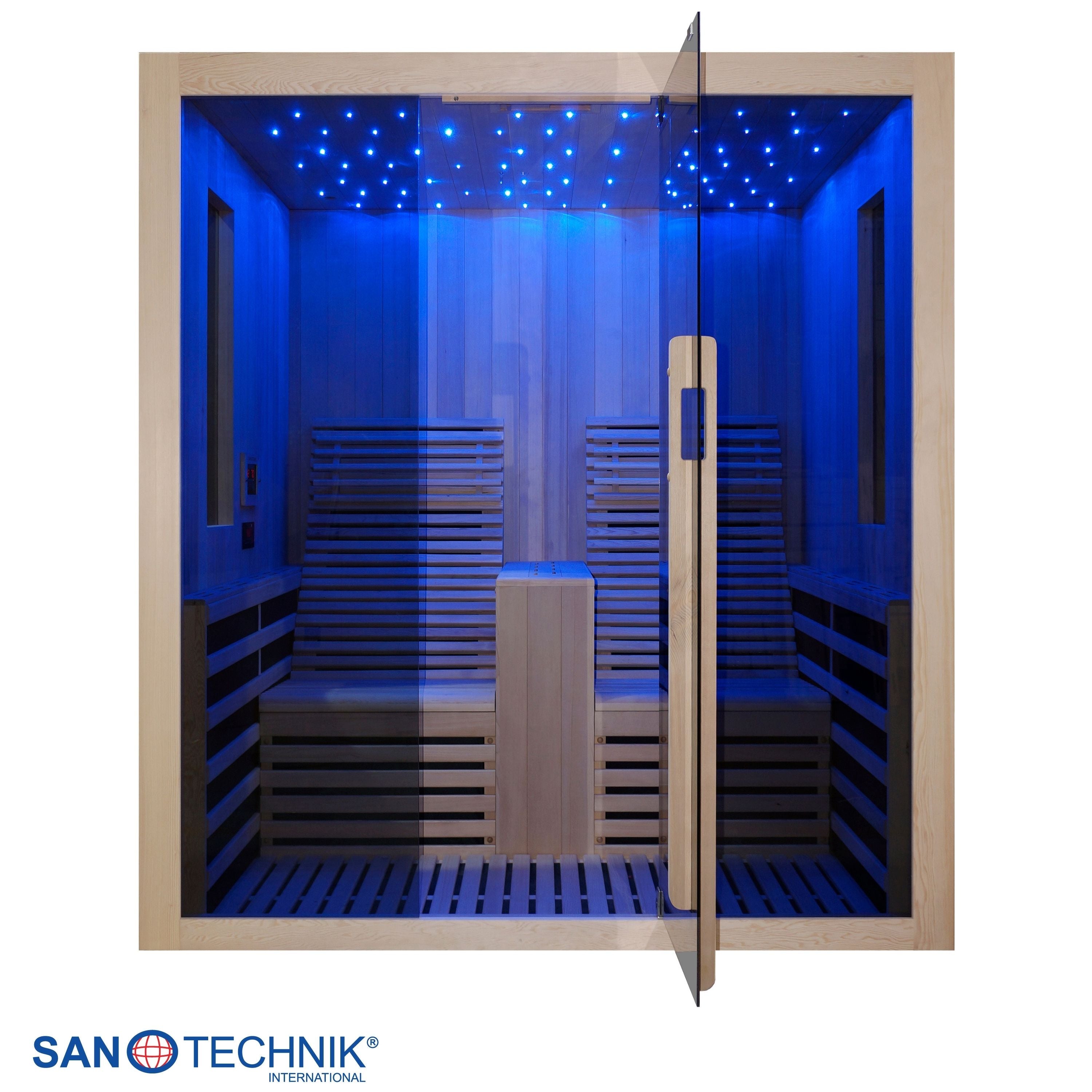 Infrared cabin CARBON 2 for 2 people