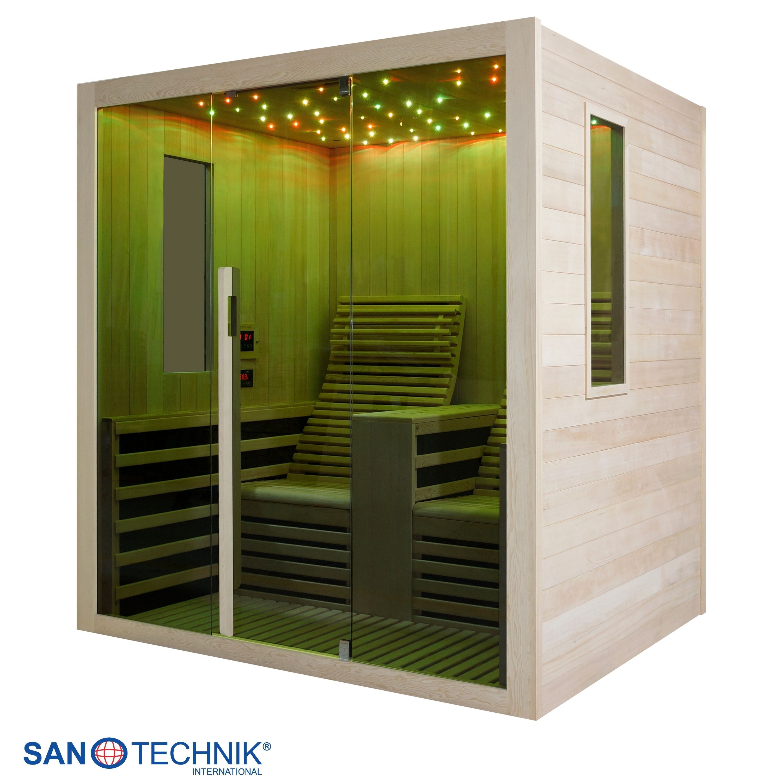 Infrared cabin CARBON 2 for 2 people
