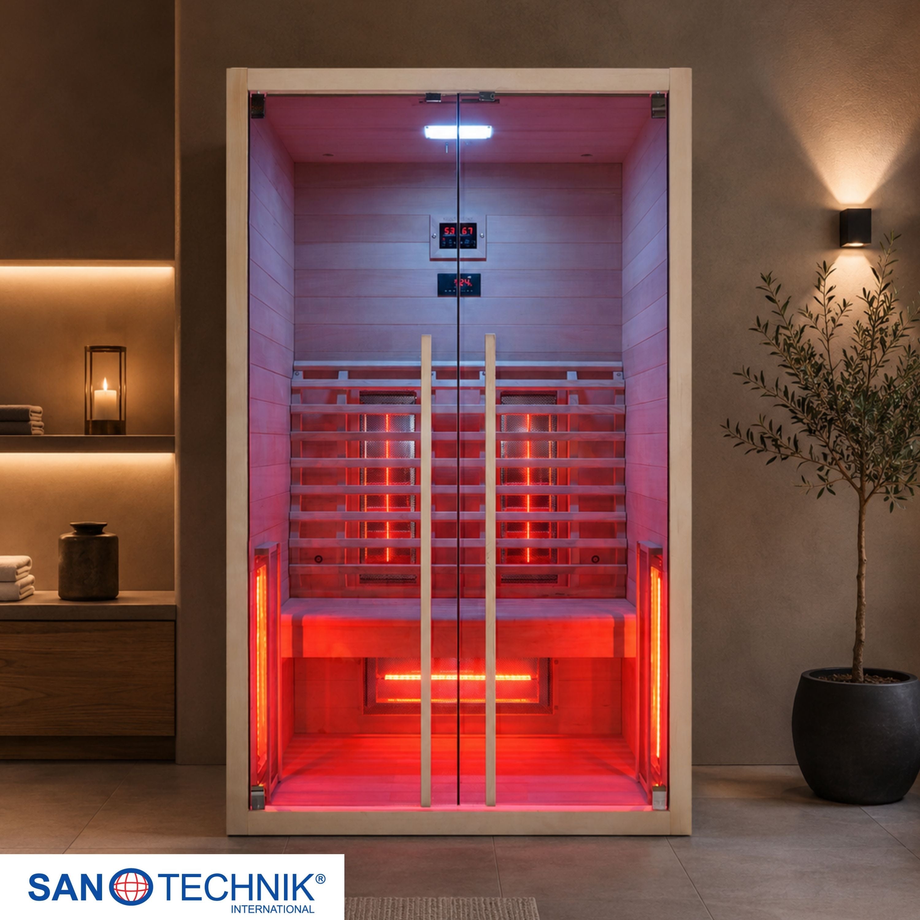 Infrared cabin FYN 2 for 2 people