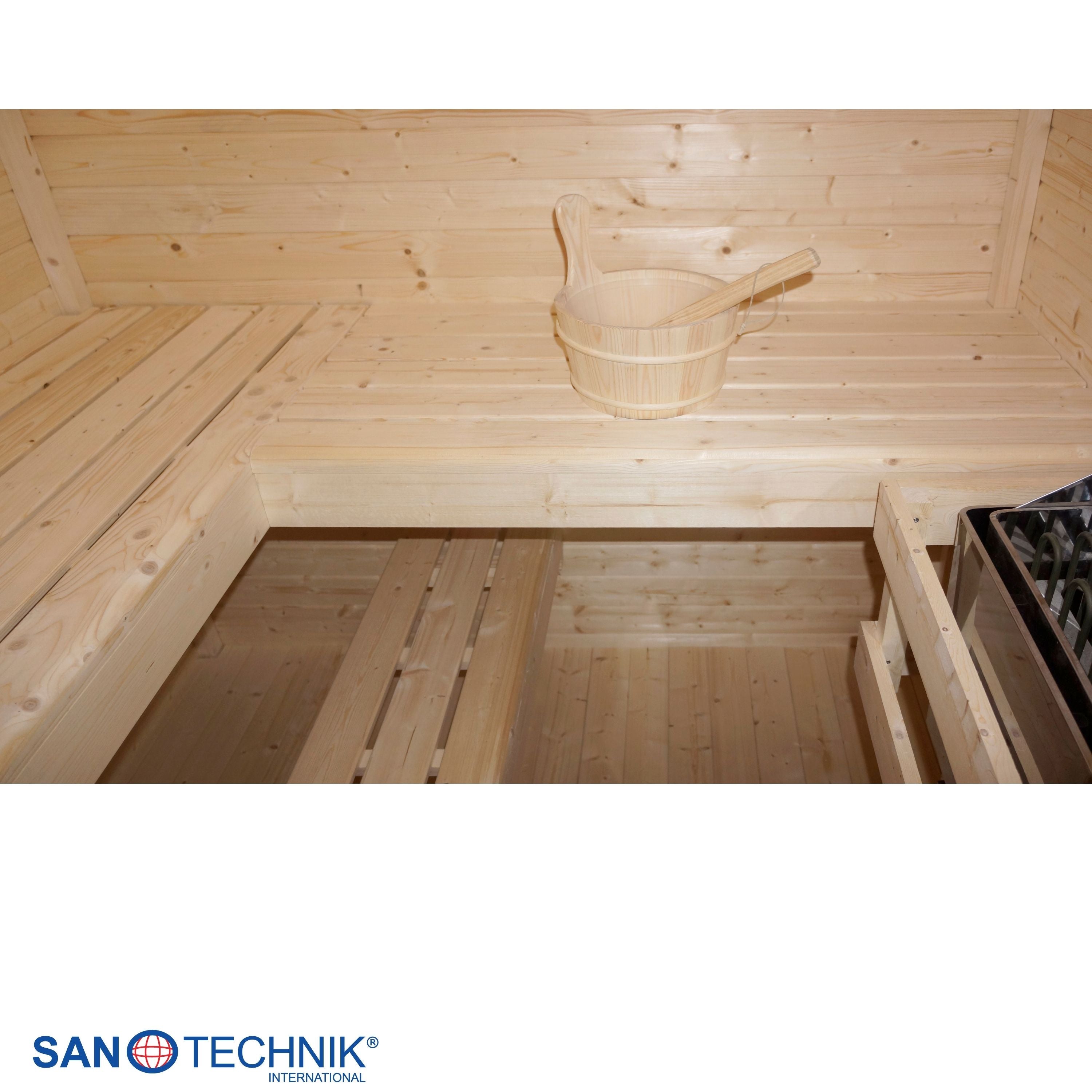 Outdoorsauna RAUMA für 4 - 5 Personen