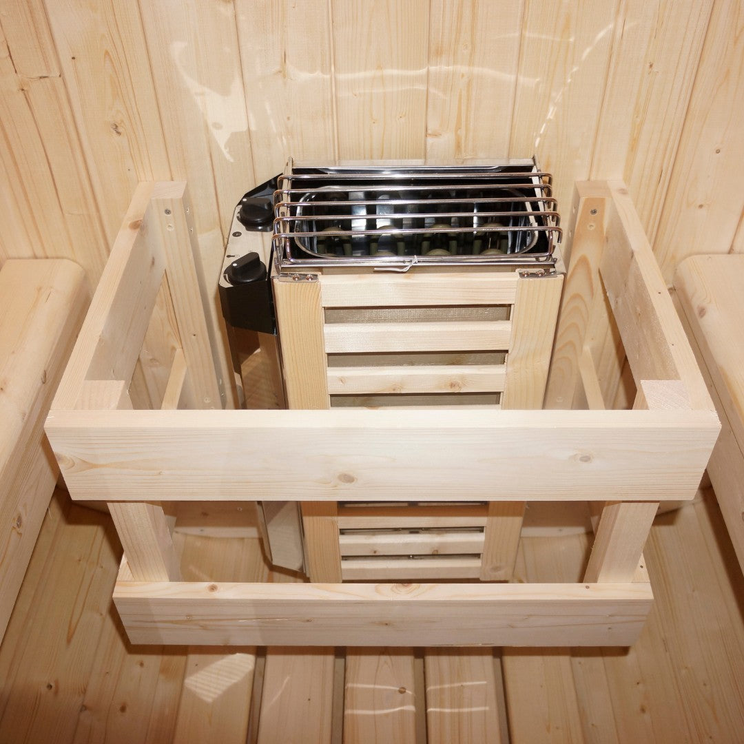 Sauna de barril al aire libre TROMSÖ M para 2 personas