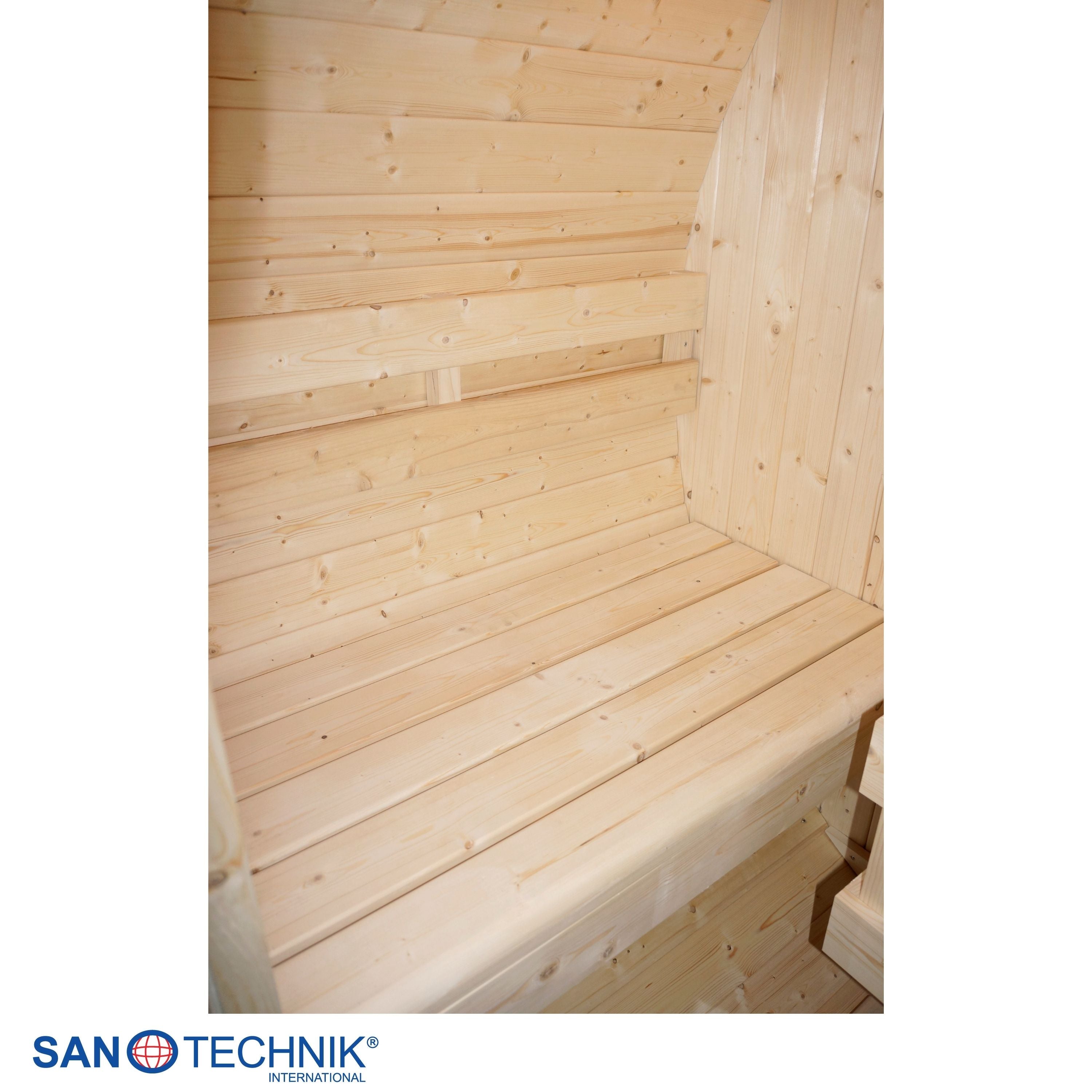Outdoor barrel sauna TROMSÖ M for 2 people