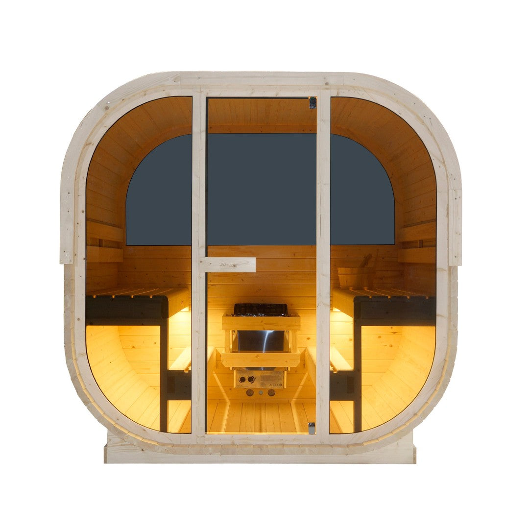 Outdoor Sauna HANKO für 6 Personen
