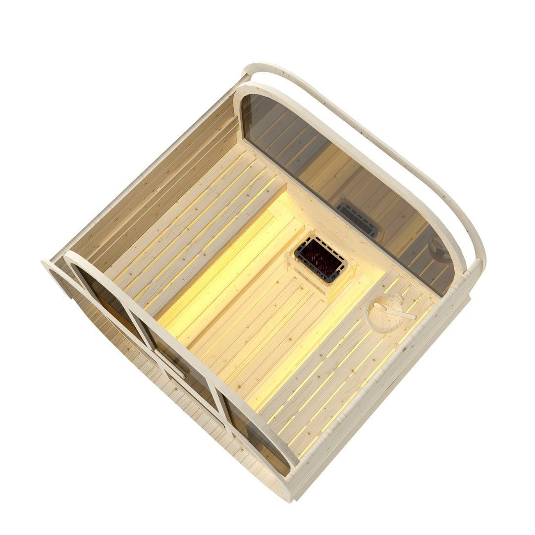 Outdoor Sauna HANKO für 6 Personen