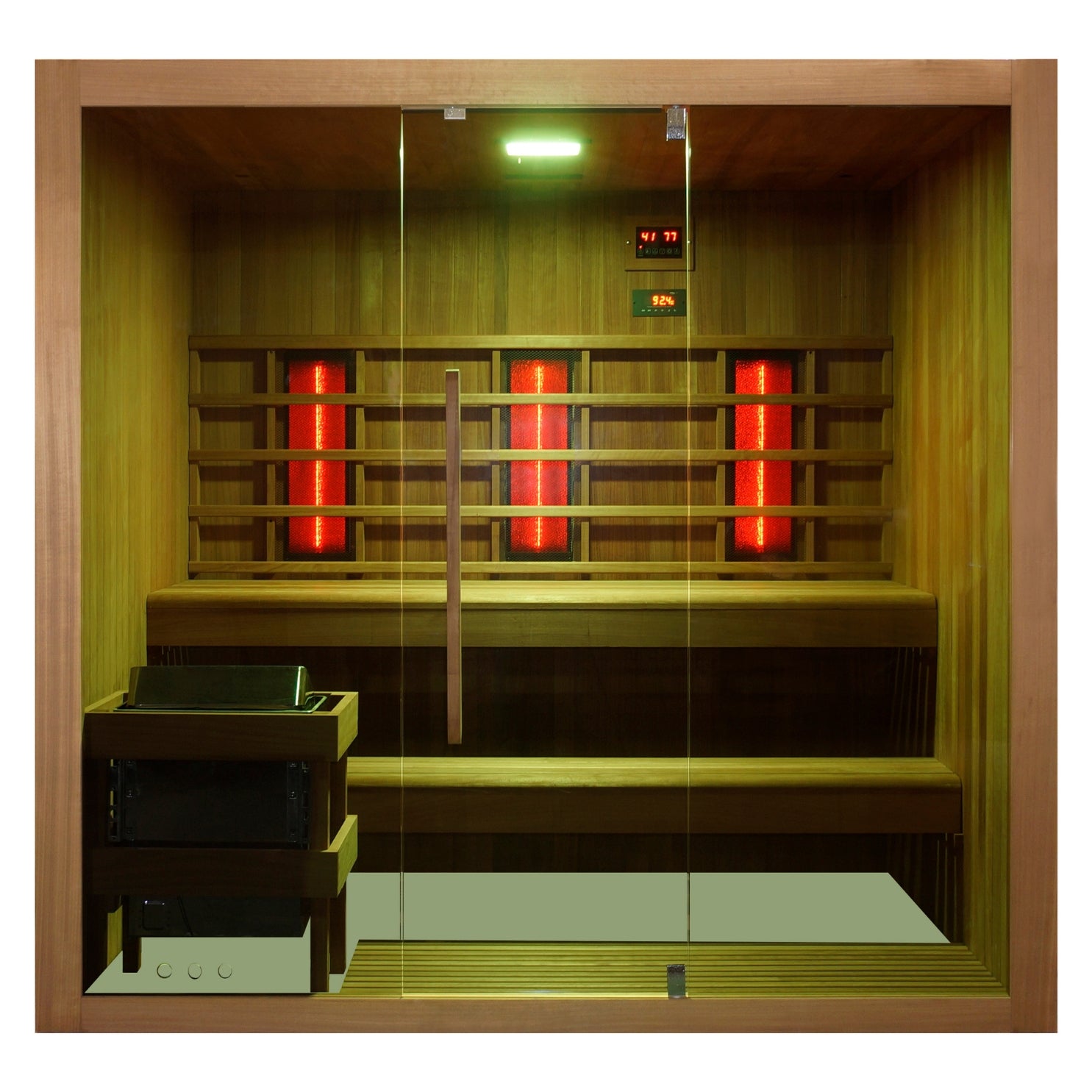 Sauna infrarroja y finlandesa KOTKA para 4-5 personas