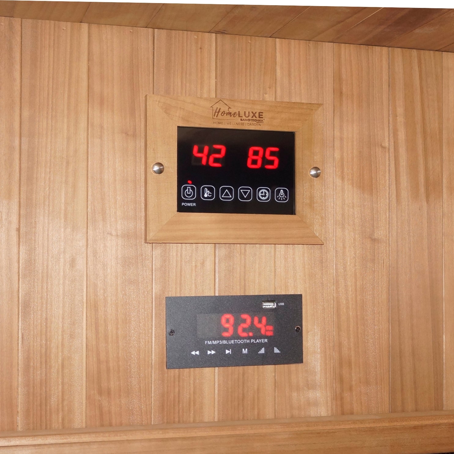 Sauna infrarroja y finlandesa KOTKA para 4-5 personas
