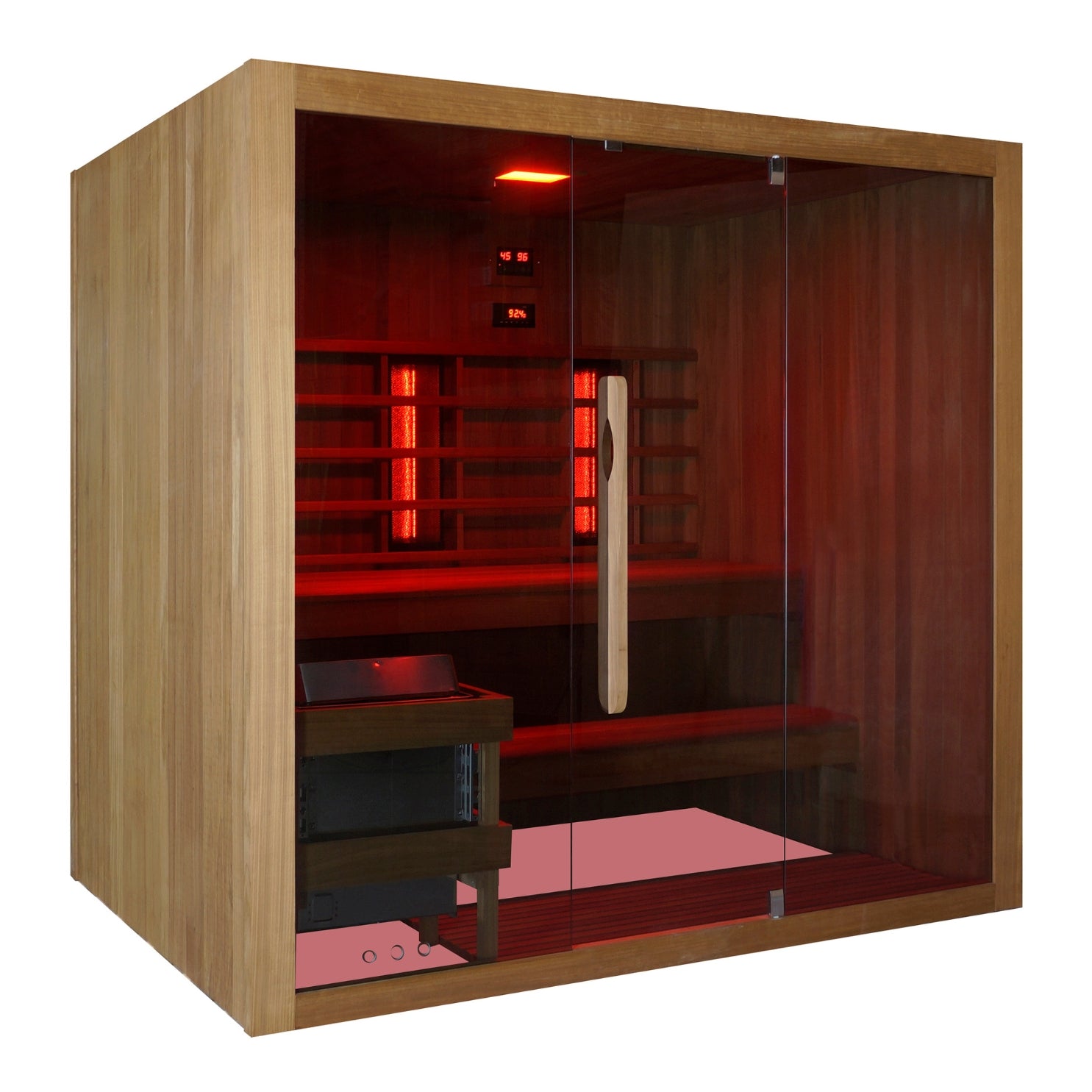 Sauna infrarroja y finlandesa KOTKA para 4-5 personas