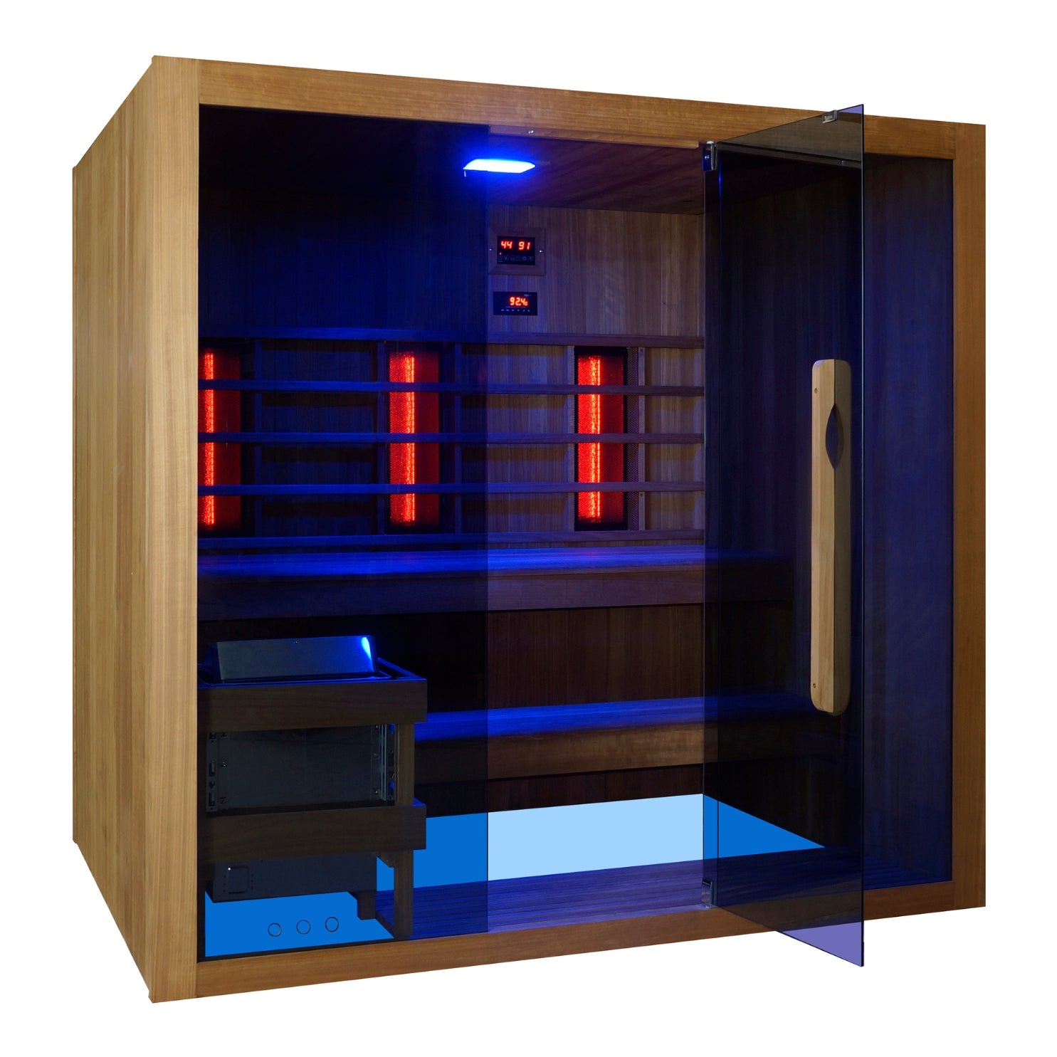 Sauna infrarroja y finlandesa KOTKA para 4-5 personas