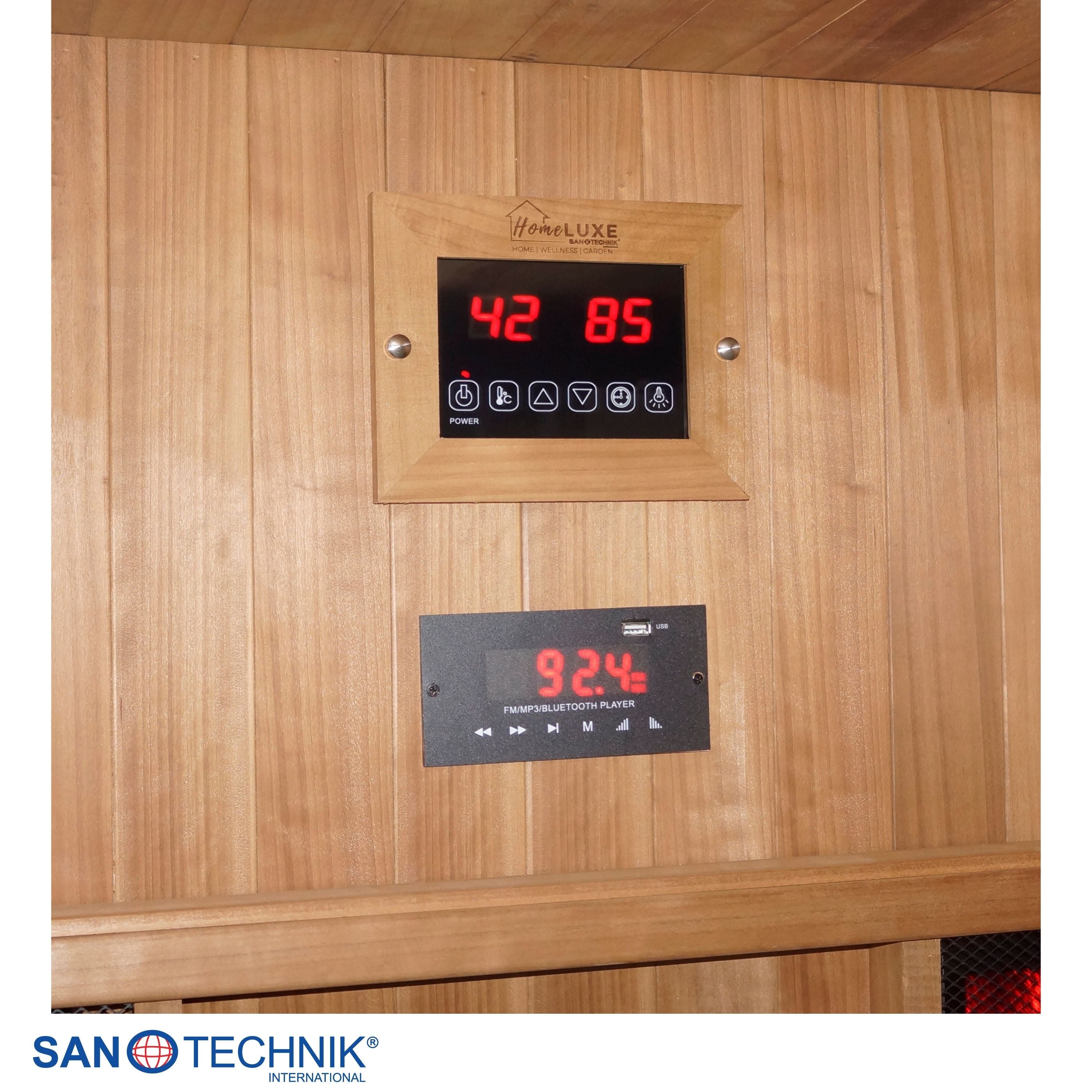 Infrarot und Finnische Sauna KOTKA für 4-5 Personen