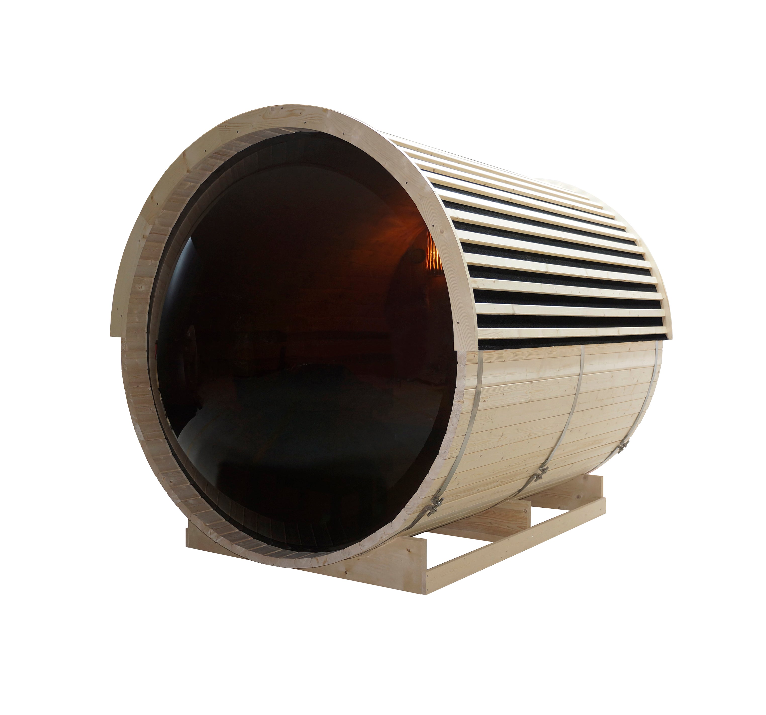 NYBORG L Außen Sauna für 6 P. 194,2x224,9x194,9 cm (Bausatz)