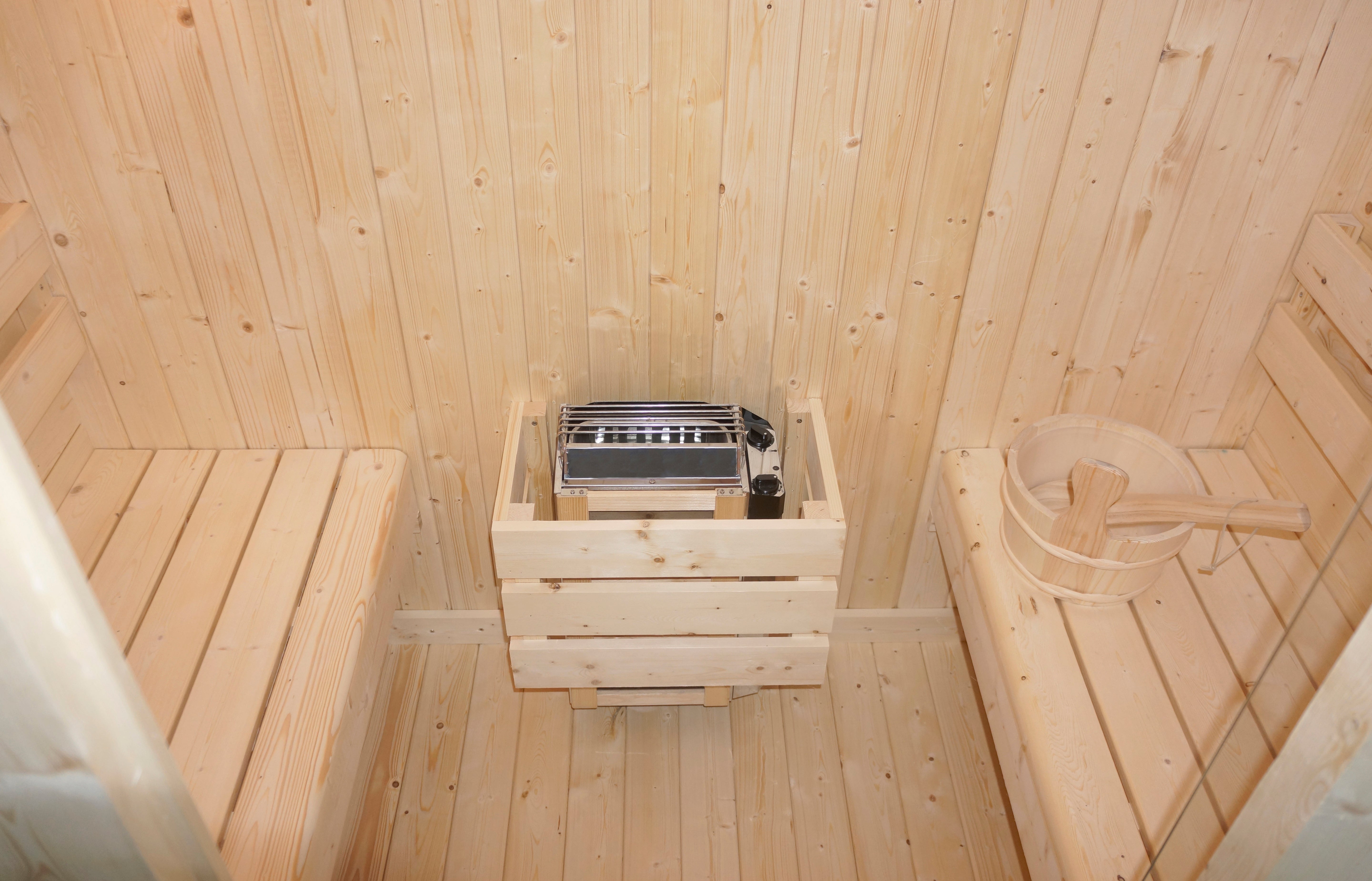 ISLAND L Außen Sauna für 2 P. 189x120x200 cm (Bausatz)