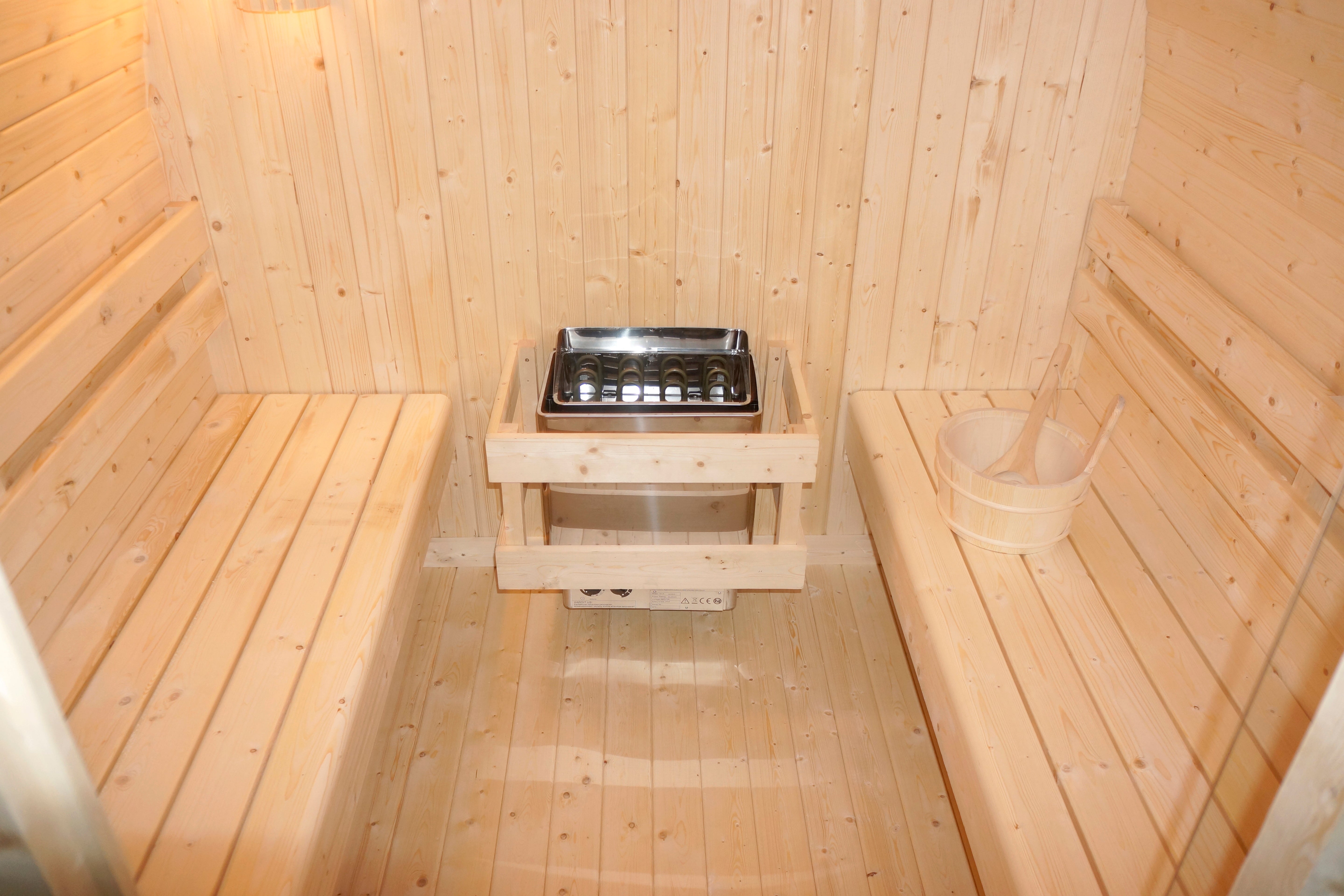 ISLAND XL Outdoor Sauna for 4 people, 189x220x200 cm (kit)
