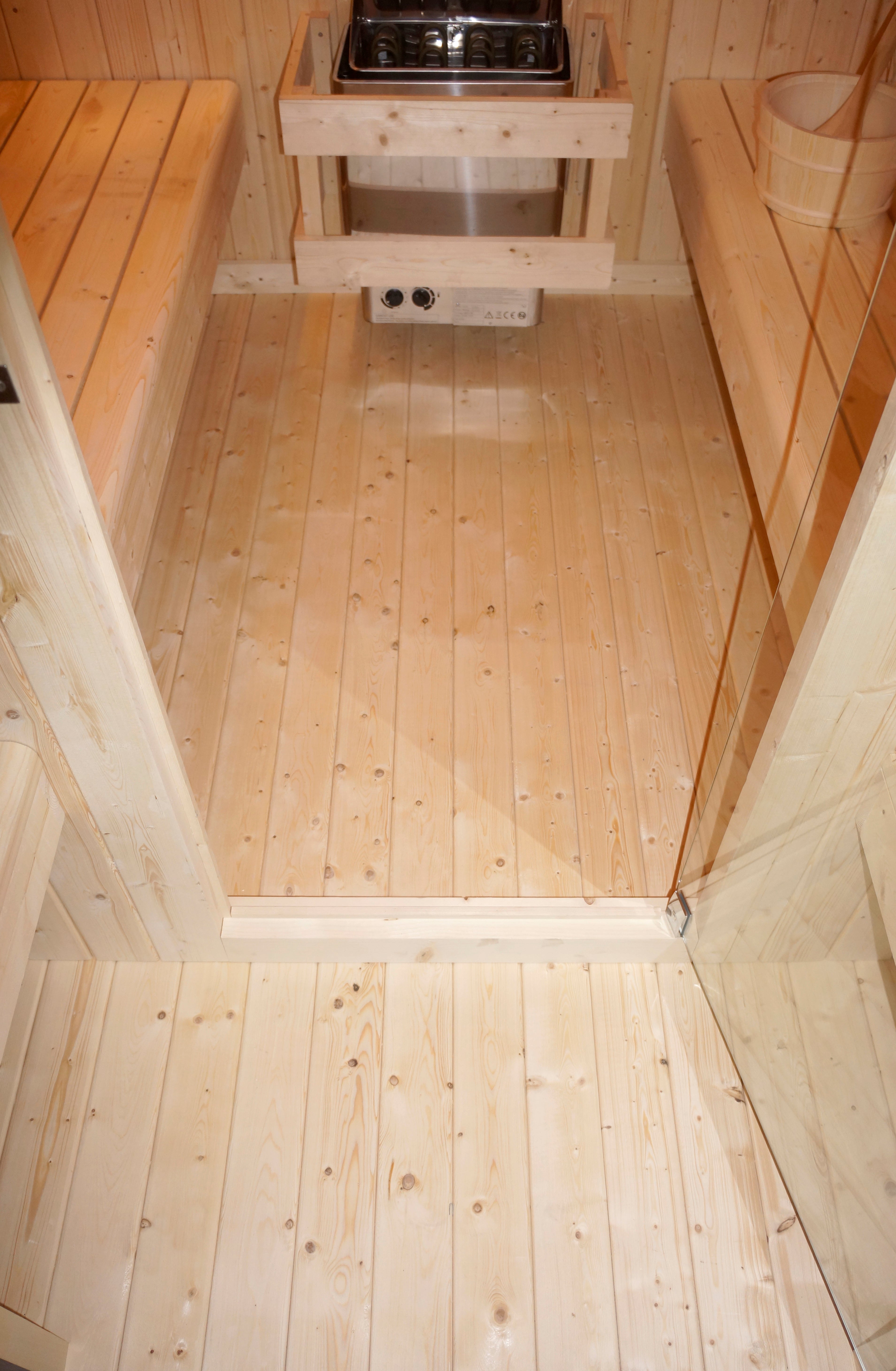 ISLAND XL Outdoor Sauna for 4 people, 189x220x200 cm (kit)