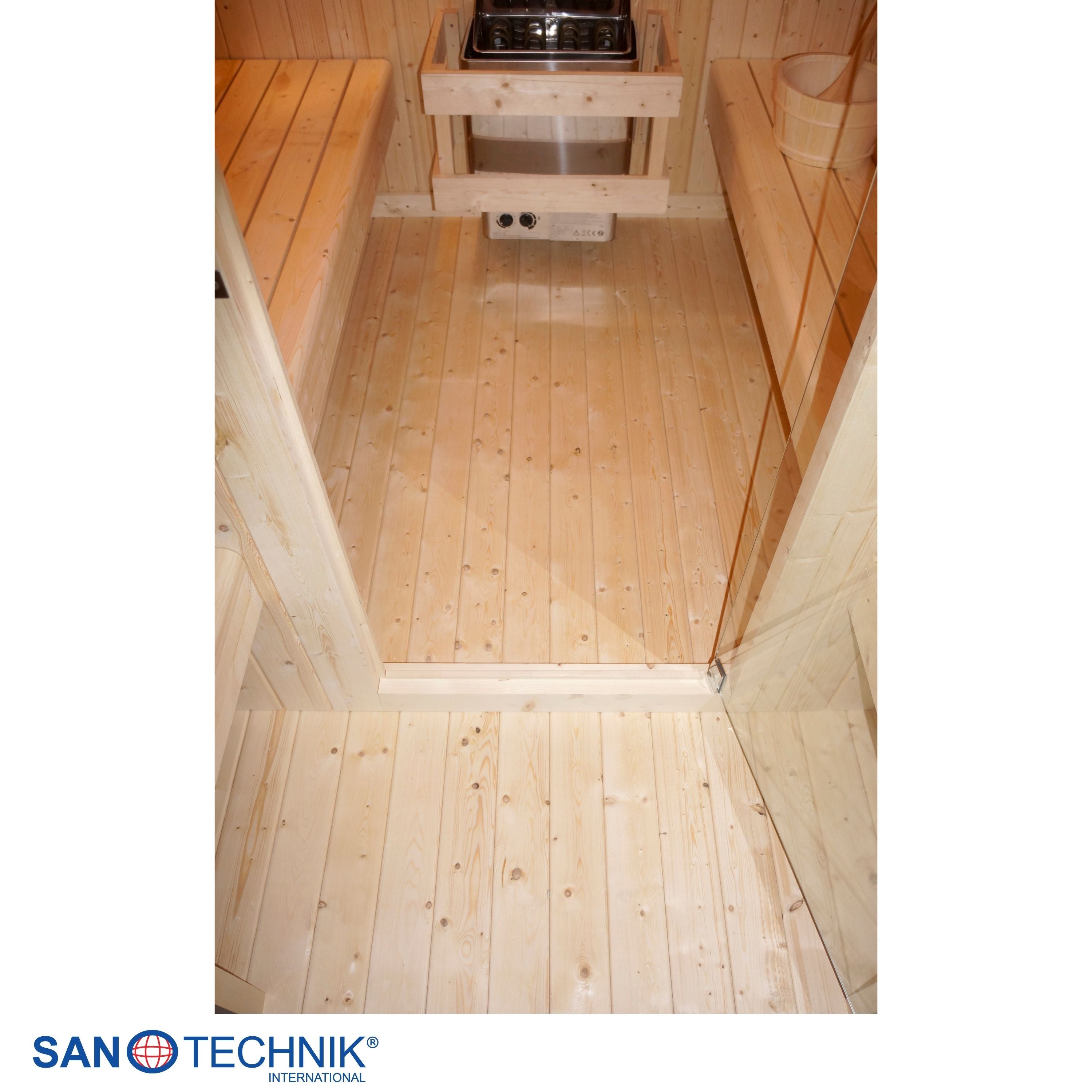 Outdoor Sauna ISLAND XL für 4 Personen