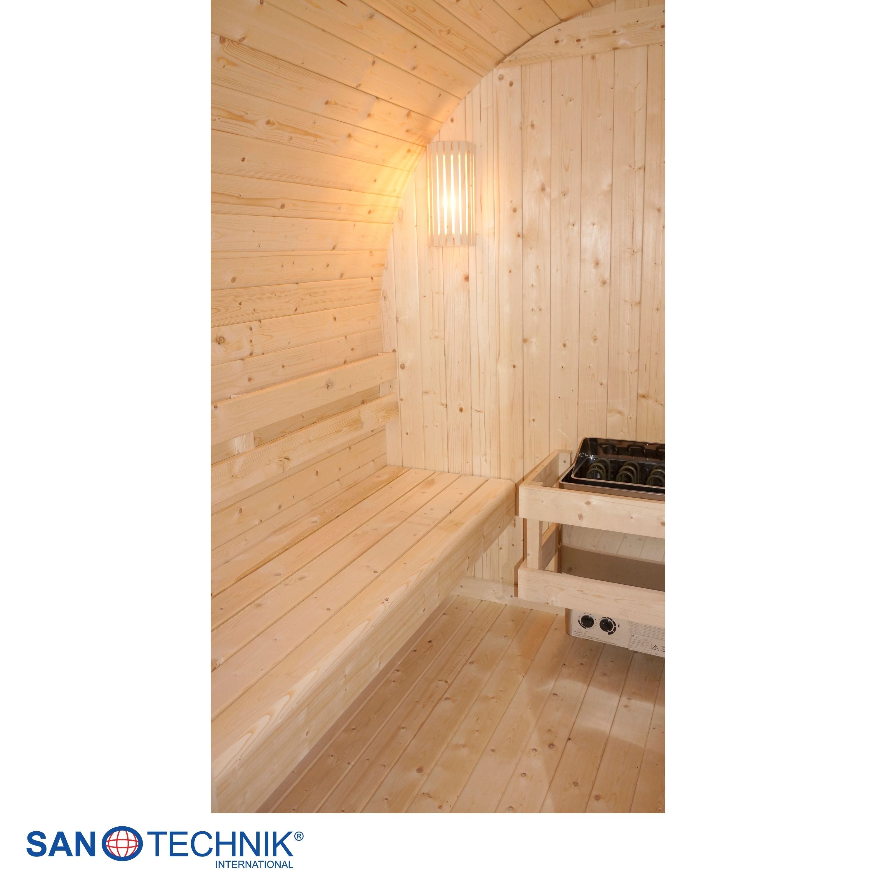 Outdoor Sauna ISLAND XL für 4 Personen