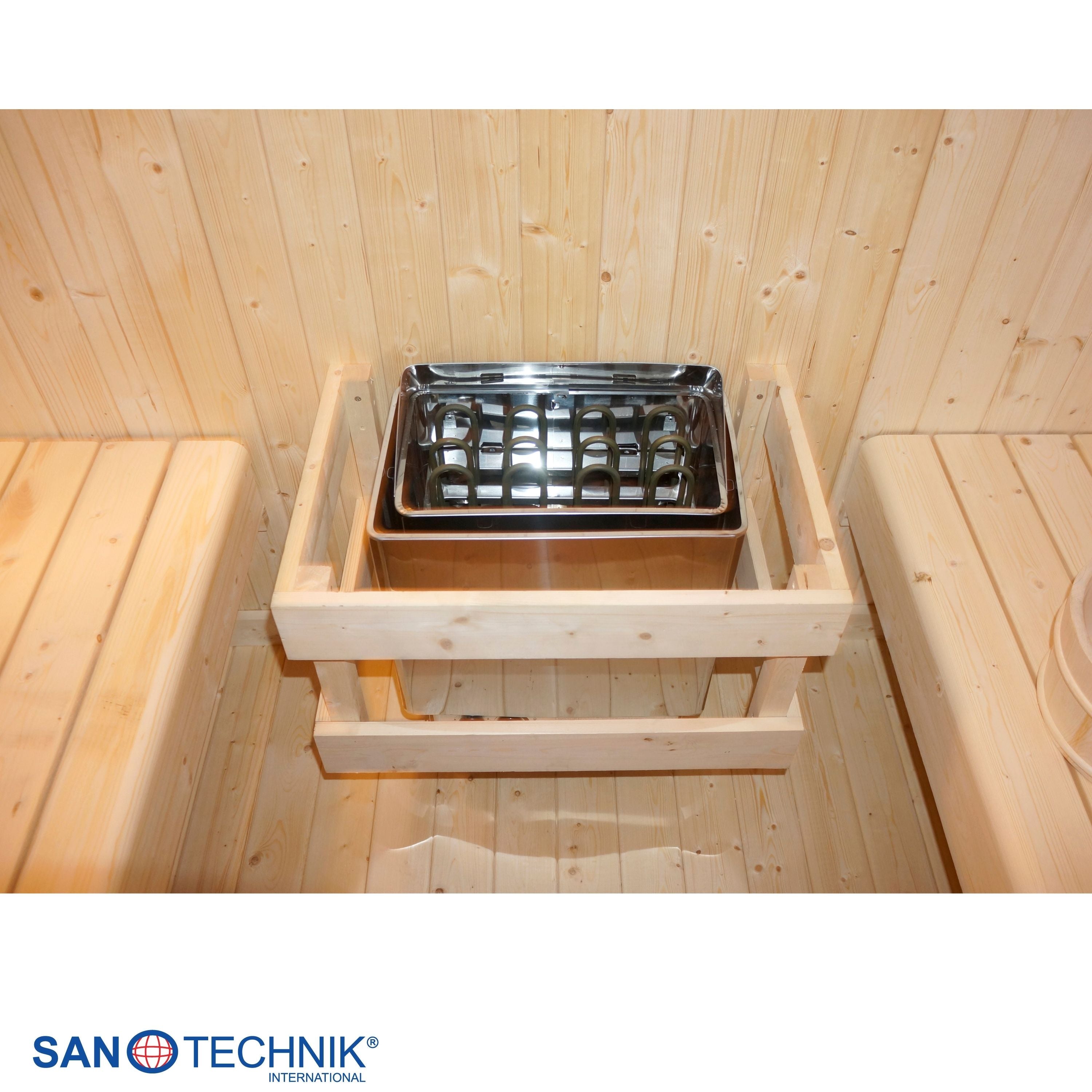 Outdoor Sauna ISLAND XL für 4 Personen