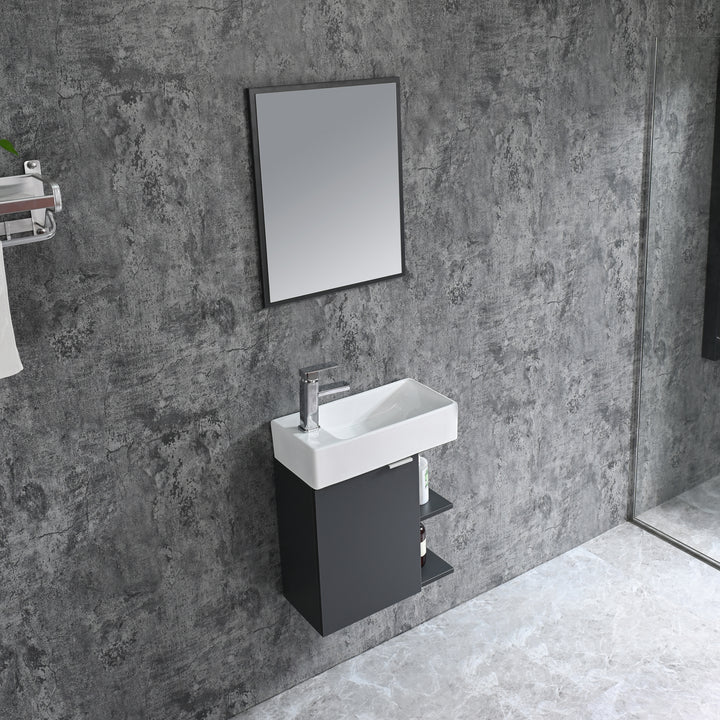 Bathroom furniture set SPRING 50 - gray