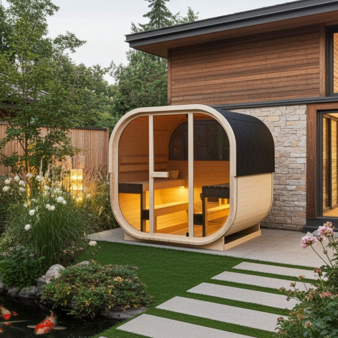 Outdoor Sauna HANKO für 6 Personen